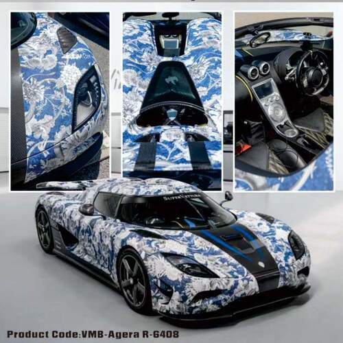 VMB 1/64 柯尼塞格Agera 青花瓷涂装(定制版)树脂汽车模型