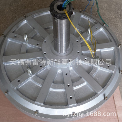 盘式磁悬浮发电机 5KW 100转 无铁芯电机
