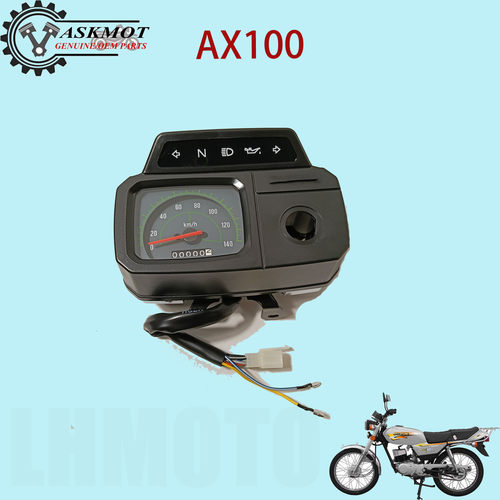 适用摩托车配件金城铃木AX100仪表 咪表 码表总成里程表