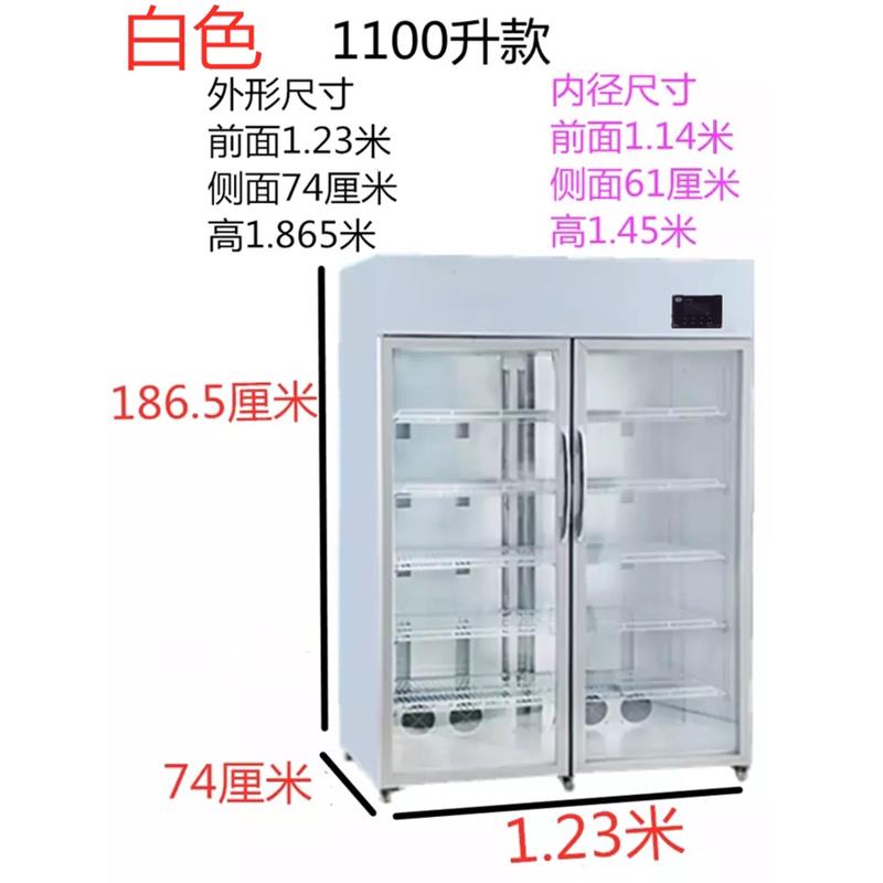 自动恒温保温箱60度商用熟食柜全智能饮料牛奶加热外卖便当盒饭柜