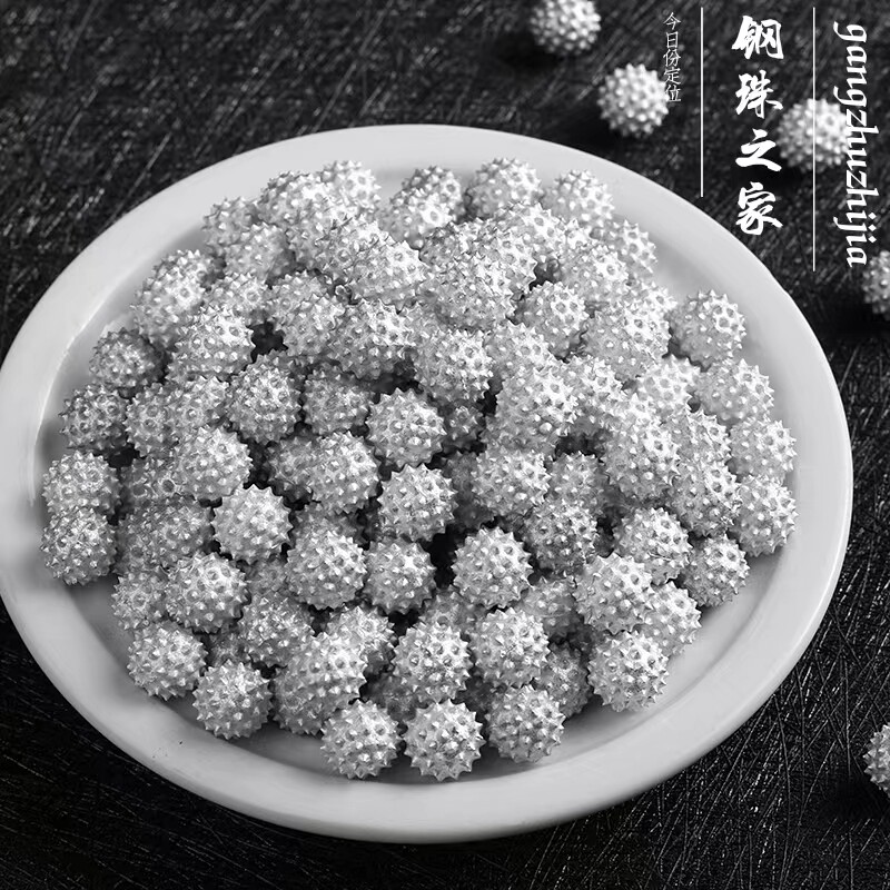 零售新品8.5.9.10mm免邮钢珠弹弓专用锌钢珠高精密刺球钢球