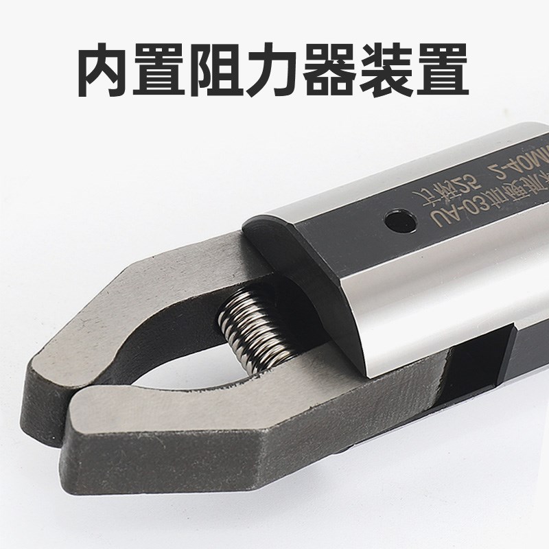 数控车床拉料器圆柄CNC超硬合金爪自动送料器夹具方柄直柄拔料器