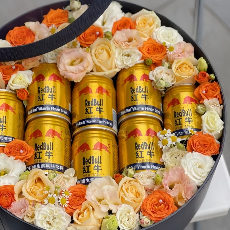 男士花束父亲节鲜花速递同城送爸爸老公全国杭州向日葵碎冰蓝玫瑰