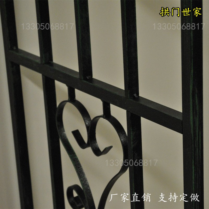 欧式花园拱门支架铁艺拱门花架户外庭院爬藤架铁花艺月季架子定制