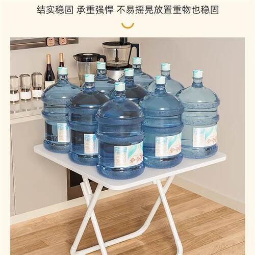 可以折叠的桌子折叠桌子餐桌家用小户型吃饭四方桌阳台圆桌可携式