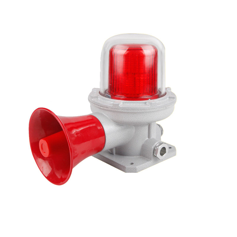 防爆声光报警器LED警示灯180分贝高消防警报信号灯220V24V12VBBJ
