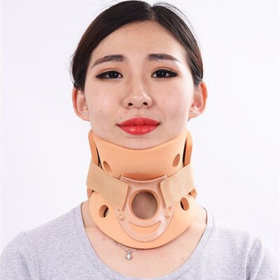 透气高分子颈托固定器支具护颈围领颈椎牵引保护脖套斜颈支撑包邮
