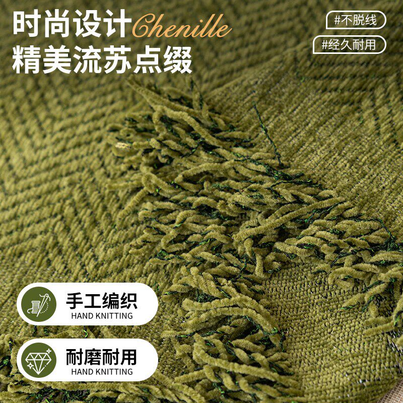 2024新款沙发巾四季通用防猫抓高级感一整张沙发盖布套罩全包垫子