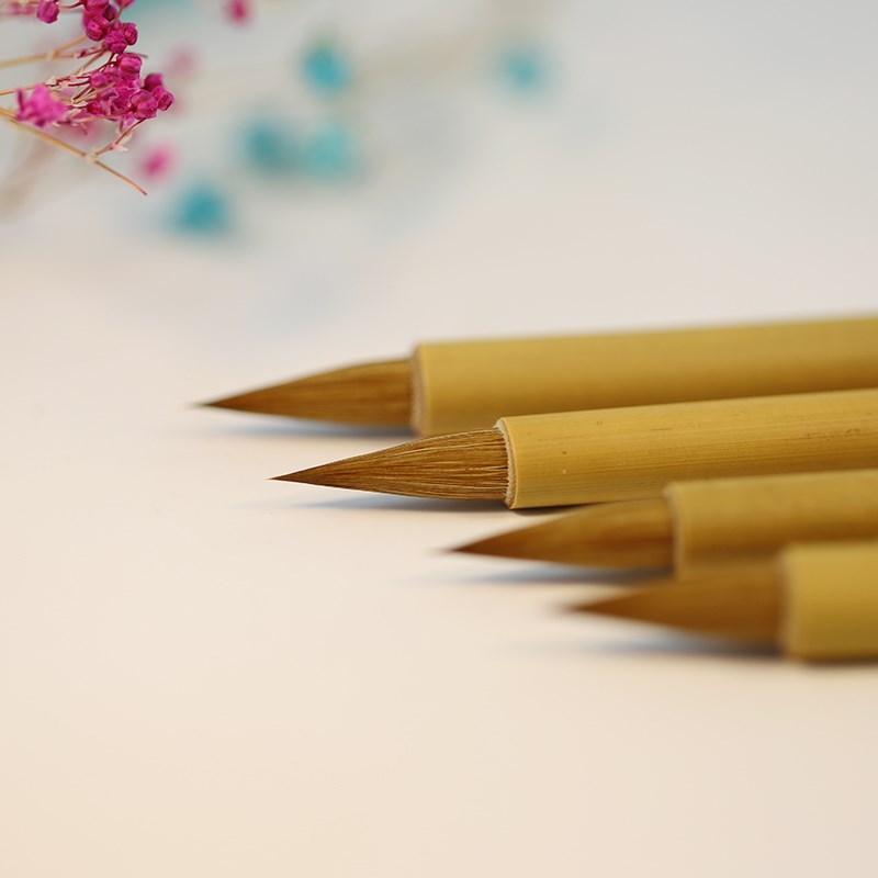 徽轩 玄古 小楷狼毫狼尾毛笔 小楷用软笔 书法用笔 尺牍信札用笔