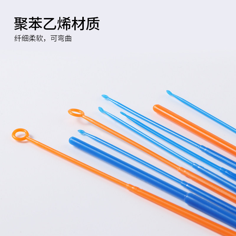 比克曼生物一次性塑料接种环1/10ul采样接种棒独立无菌包装实验室