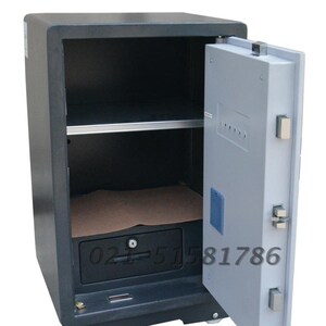 金友保险柜家用办公双门电子密码 精品全钢保险箱60cm商用大型80