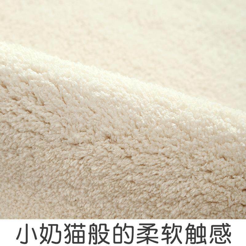 卡通家居客厅沙发长条地毯地垫家用卧室床边羊羔绒吸水垫防滑脚垫