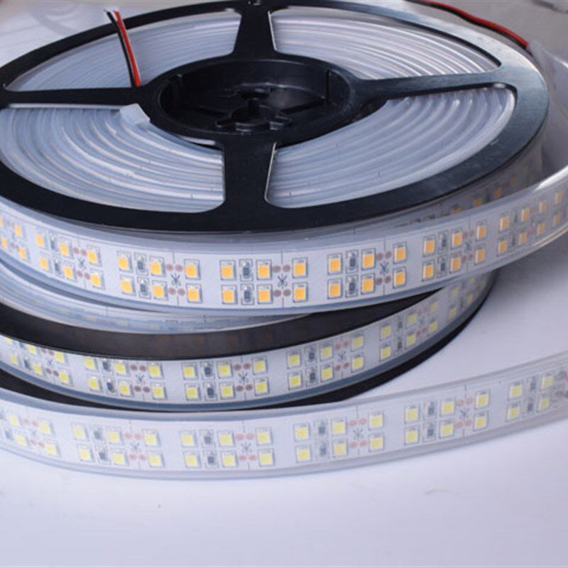 双排灯带12V 超亮机械LED双排5050设备LED灯带12V摆摊柔软灯带