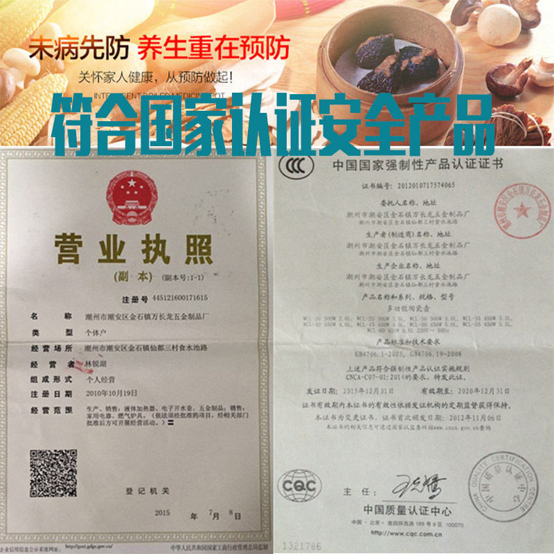 万长龙电煎中医壶全自动电砂锅养身保健家用熬药罐中药陶瓷养生壶