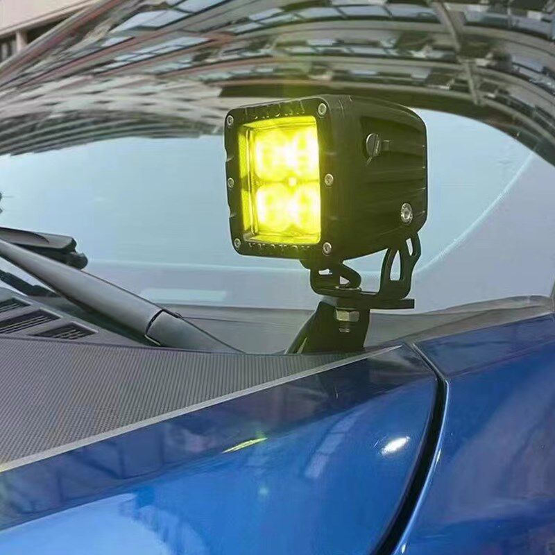 适用于新老福特猛禽F150A柱射灯带支架北极光LED辅助照明灯雾灯