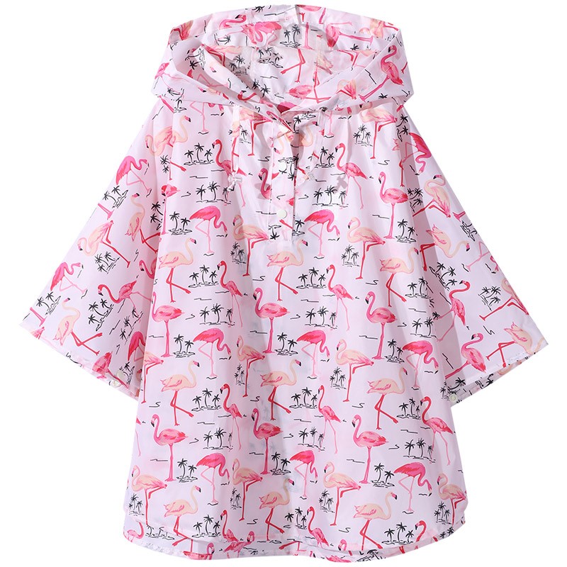 儿童小孩小学生背包时尚卡通防雨幼儿园女童男童雨衣斗篷雨披风衣