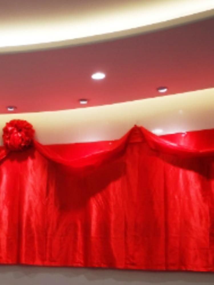 开业庆典揭牌仪式道具揭幕红布大红花球剪彩套装牌匾绸缎布料定制