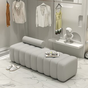 北欧风服装 凳 店沙发凳客厅长条凳卧室床尾凳轻奢创意衣帽间换鞋