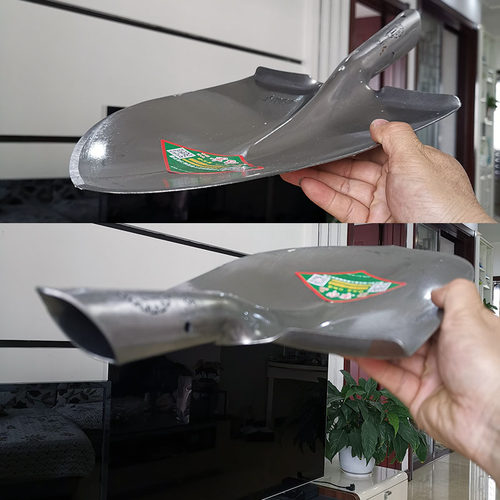 军印全钢锹淬火农用工具加厚园林艺挖沟神器户外家用挖土钢锹铁锨