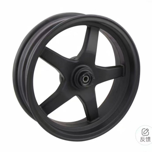 跨境供应踏板摩托车钢圈WBS GY6150前铝合金碟刹盘式轮毂配120/70
