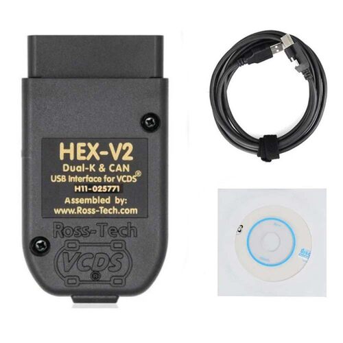 HEX V2 VAG VCDS 25.3 ATMEGA162 FT232 5053多语言汽车检测仪