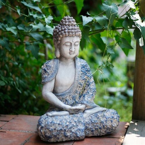创意摆件中式禅意佛像庭院装饰户外花园阳台布置客厅艺术玄关摆设