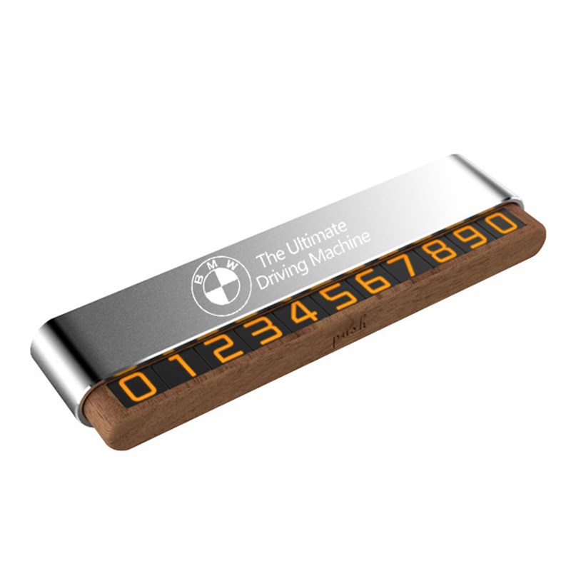 宝马5系新3系7系X1/X3/X4/X5/X6/X2汽车临时停车卡挪车电话号码牌
