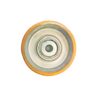 达望超重型6寸8寸10寸12寸双轮重型设备轮牵引车万向轮聚氨酯脚轮