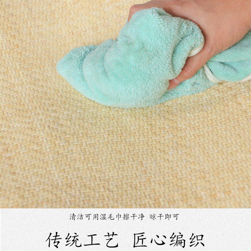 纯印尼藤编藤席手工编织天然夏季凉席可折叠床席宿舍单双人特上青