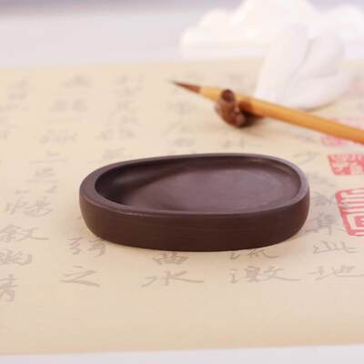 精品宋坑端砚肇庆原石砚台可研磨毛笔书法写经砚墨池墨盒文房摆件