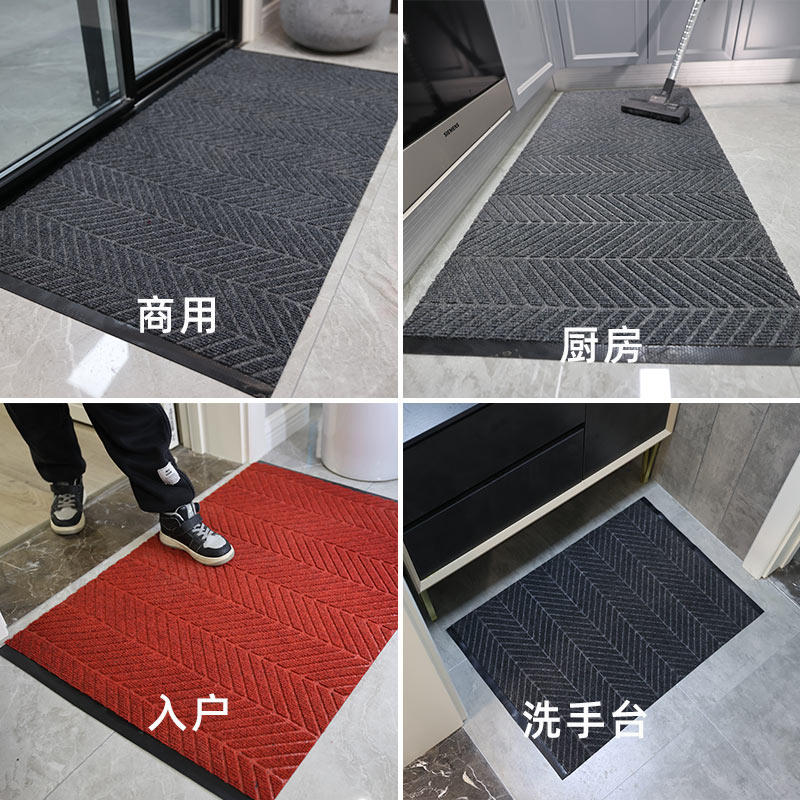 室外地垫门垫蹭土酒店门口防滑地毯防水户外商场进门入户门前脚垫