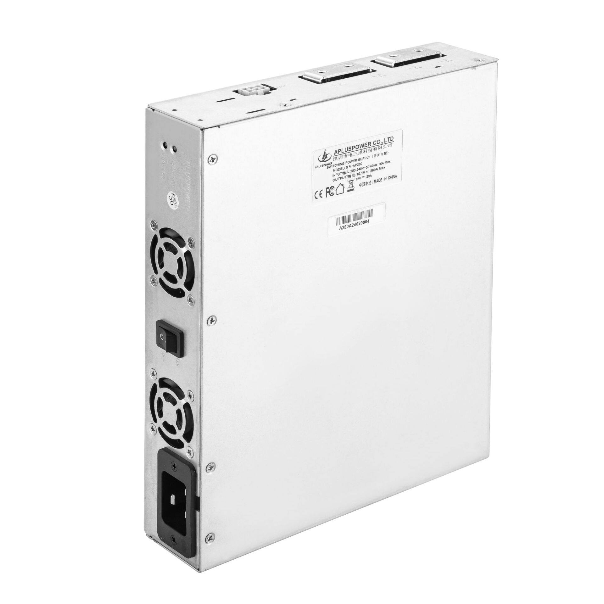 AP280服务器电源双路输出电压10.1V电流260A功率2866W