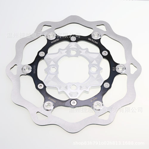 摩托车GL150cnc浮动刹车盘260mm
