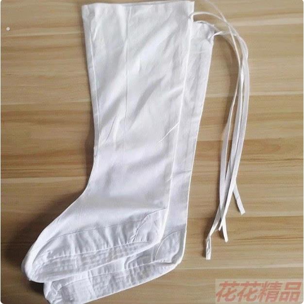 古装布袜男女袜子戏剧戏曲白色云袜小生靴袜影视古装僧袜道士袜子