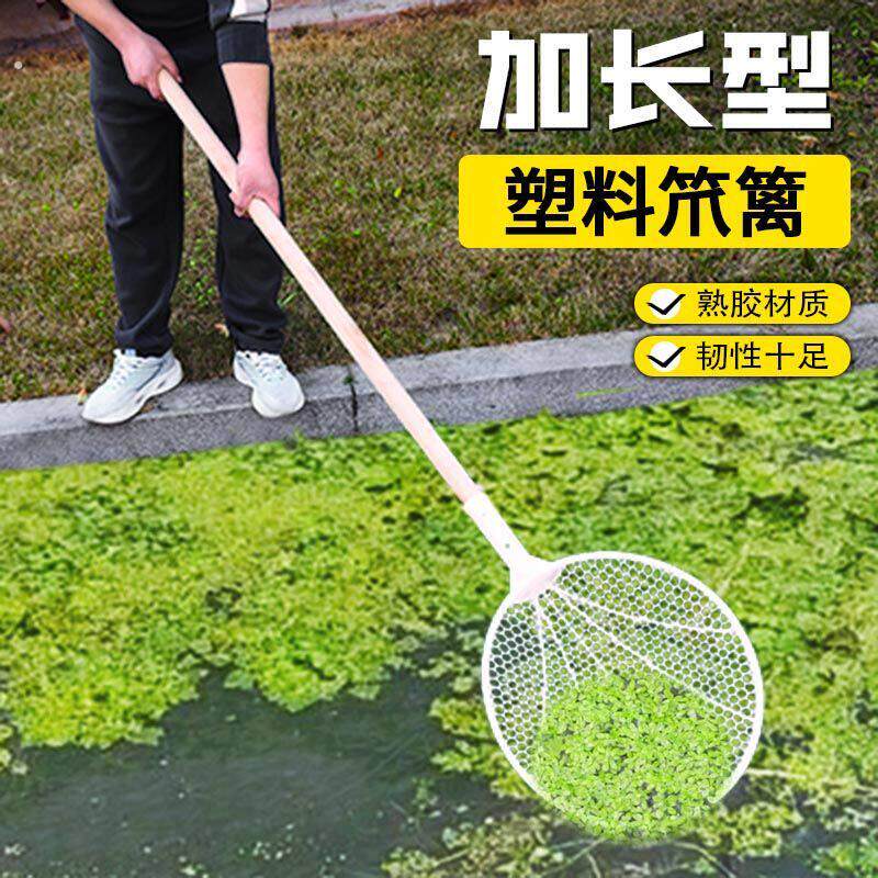 蝲蛄塑料笊篱大号漏勺水塘清理农用养殖工具玉米粮食筛子过滤网