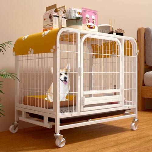 狗笼子小型犬中型犬室内带厕所分离家用宠物柯基泰迪狗窝大型围栏