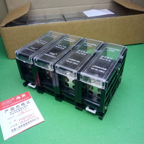 海燕 FJ6DI-150-04/4X16 四进十六出接线端子 4进16出分线端子