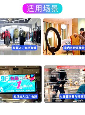 无线同屏器双频低延迟手机连电视无线投屏器超高清画质显示器