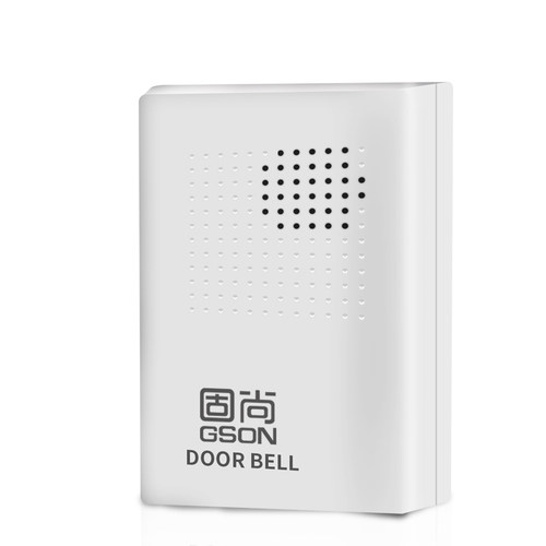 GSON固尚电子门禁系统12V有线门铃配套门铃 无需电池 12V叮咚门铃