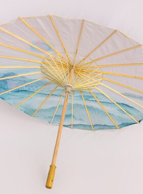 七朵 落花情 跳舞伞 青蛇舞蹈伞 中国风 汉服伞 古典伞舞台道具伞