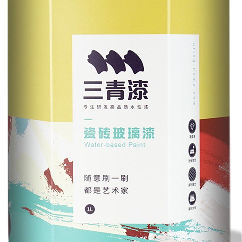 三清瓷砖漆厨房台面翻新漆大理石灶台改色漆防水防霉耐高温专用漆