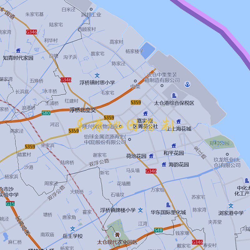 2023新款苏州市地图高清大尺寸办公室挂图可定制城区卫星图电子版