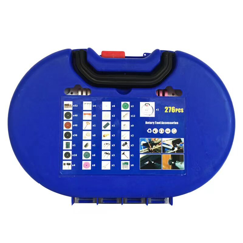 新品276件套直磨电磨机雕刻机配件套装玉石打磨抛光切割根雕附件