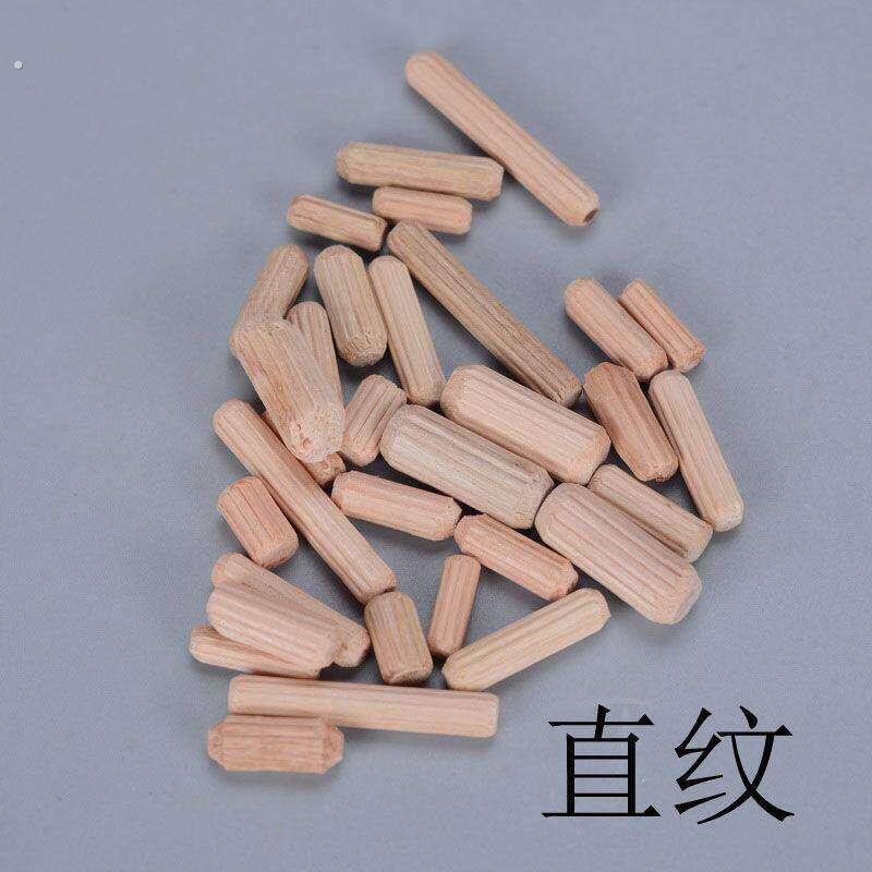 木销钉圆柱木楔子圆木塞木棒家俱连接件斜纹圆木榫木梢木栓木楔子