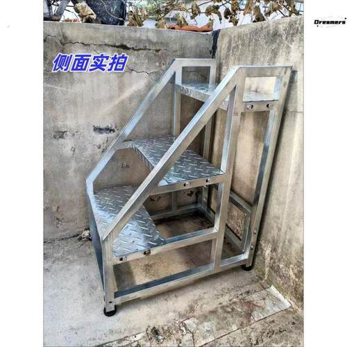 工业梯子扶手梯家用梯登高梯工程梯户外铁质楼梯踏步台阶二三厂家