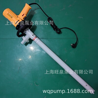 旺泉SB-550W+HD-PPHT-700HC耐腐蚀电动抽液泵、小型手持插桶泵