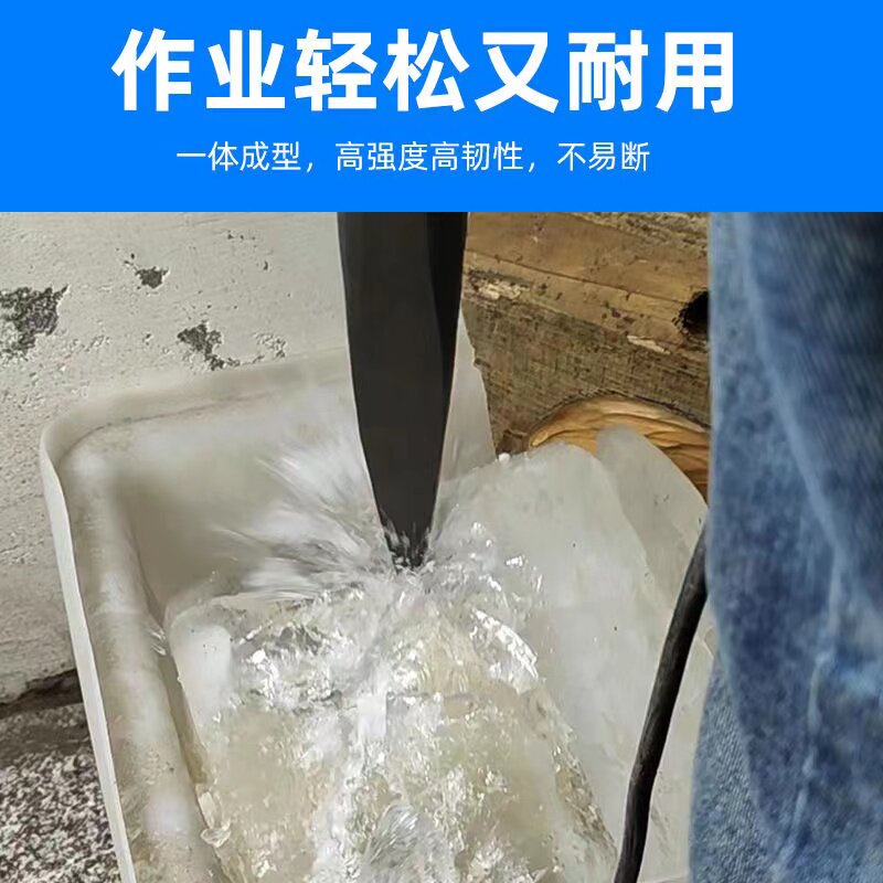 65A大电镐凿冰锥大油镐用打孔钻头破冰锥安装破碎打孔加长镐头