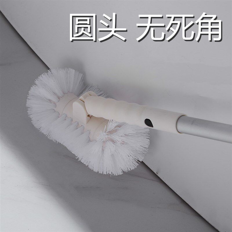 地板刷卫生间长柄圆头硬毛无死角家用浴缸刷伸缩厕所瓷砖浴室地刷