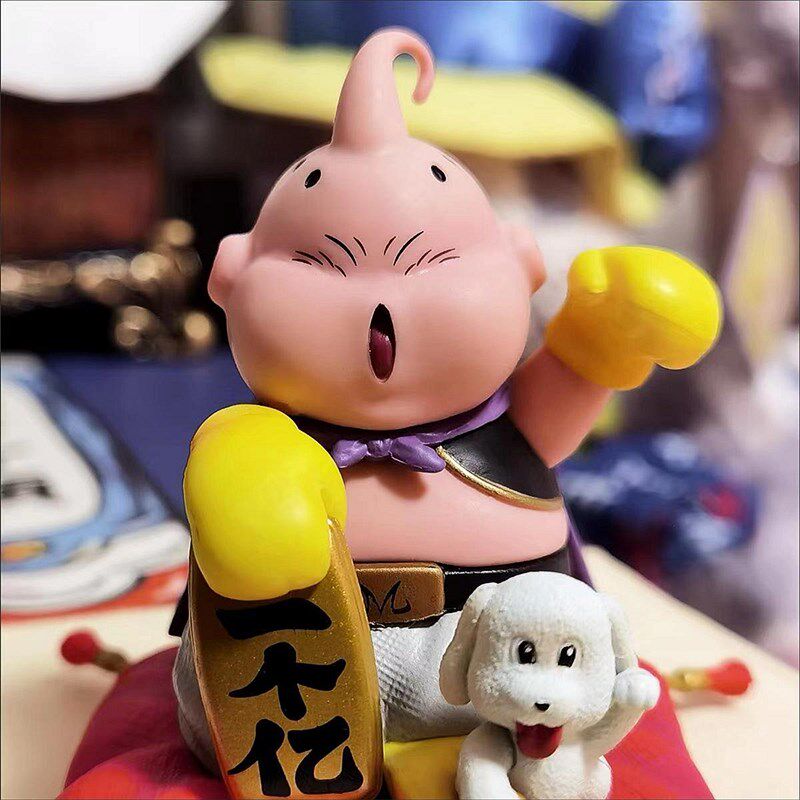 招财进宝汽车摆件布欧手办车载中控台动漫可爱卡通公仔玩偶装饰品