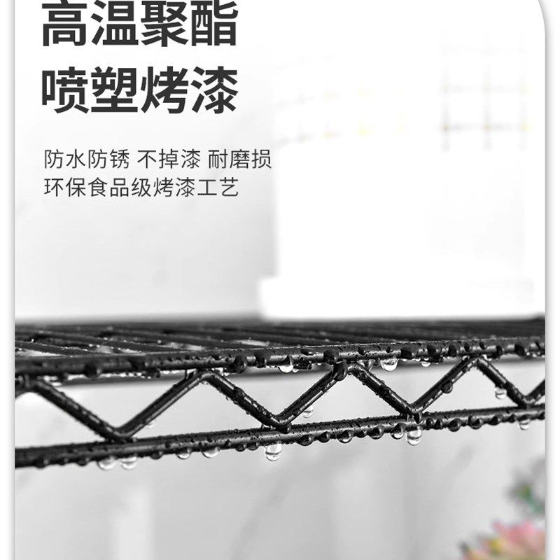 多肉花架带轮子阳台花盆架子可移动落地式多层室内花卉盆栽铁艺